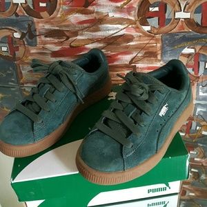PUMA / BASKET GREEN  SIZE 12US